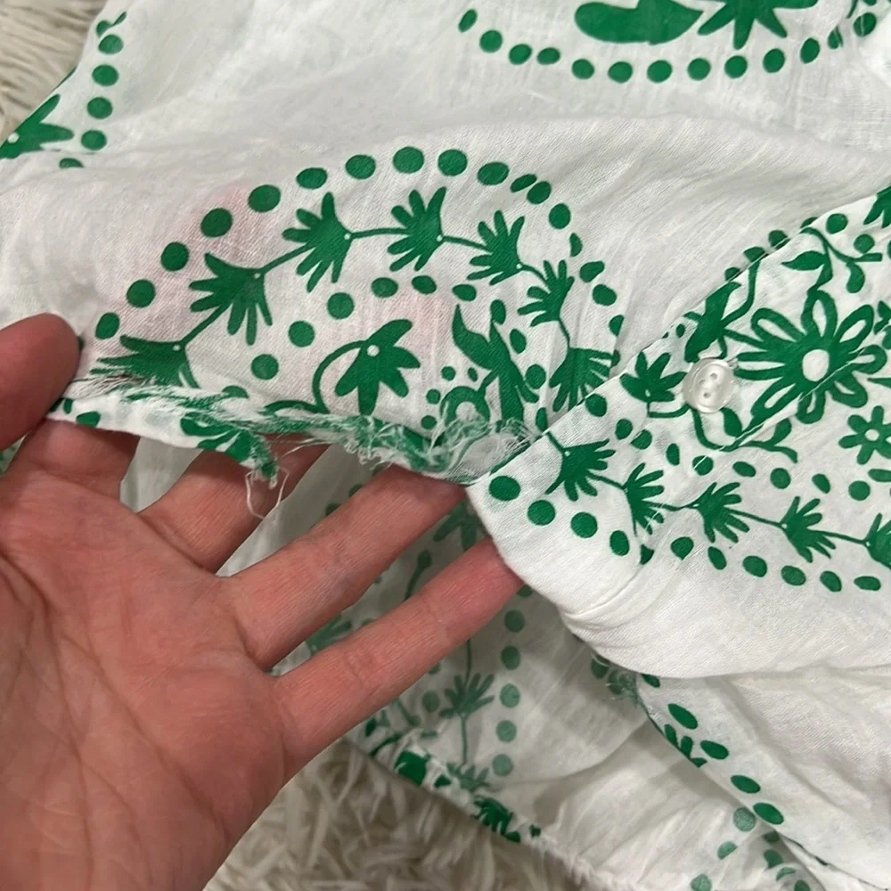 Elan printed button